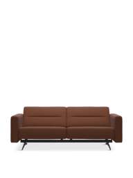 Barker and Stonehouse Stella Sofa in Brown, Leather, Size 2 Seater