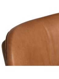 Barker and Stonehouse Dove Tan Dining Chair in Brown, Leather - thumbnail 4