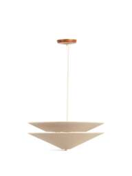 Heal's Osaka 2 Tiered Pendant in Natural, Size M