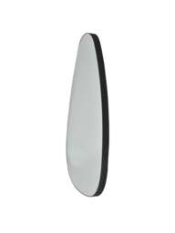 Libra Interiors Organic Oversized Metal Framed Mirror Oak Wood Finish in Brown, Glass/Iron, Size 150x86x6 - thumbnail 2