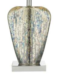 Dar Lighting Syracuse Table Lamp With Shade in Gold Mercury Glass - thumbnail 3