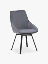 Barker and Stonehouse Beckton Dining Chair in Grey - thumbnail 1
