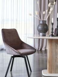 Barker and Stonehouse Beckton Dining Chair in Grey - thumbnail 2