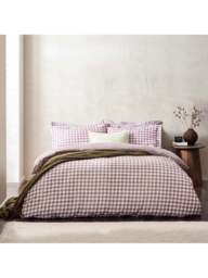 Yard Living Barton Duvet Cover Set in Navy, Size King - thumbnail 2
