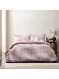 Yard Living Barton Duvet Cover Set in Navy, Size King - thumbnail 5