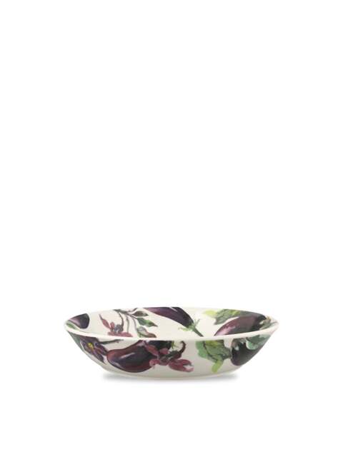 Emma Bridgewater Aubergine And Flowers Medium Pasta Bowl in Purple - image 1