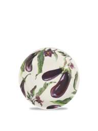 Emma Bridgewater Aubergine And Flowers Medium Pasta Bowl in Purple - thumbnail 4