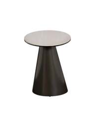 Barker and Stonehouse Halcyon Lamp Table in White - thumbnail 4