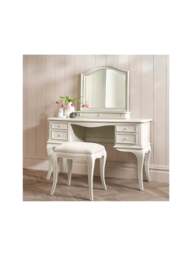 Barker and Stonehouse Calista Off Wooden Dressing Table in White - thumbnail 4