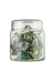Nkuku Adisa Mixed Green & Clear Bauble Jar Pack Of 16 in Green/Clear - thumbnail 5