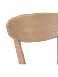 Barker and Stonehouse Lathan Reclaimed Wood Dining Chair in Brown - thumbnail 4