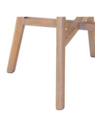 Barker and Stonehouse Lathan Reclaimed Wood Dining Chair in Brown - thumbnail 5