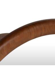 Barker and Stonehouse Zerina Walnut Edge Mirror in Brown - thumbnail 4