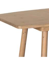 Barker and Stonehouse Lathan Reclaimed Wood Extending Dining Table in Brown, Size 140-190Cm - thumbnail 5