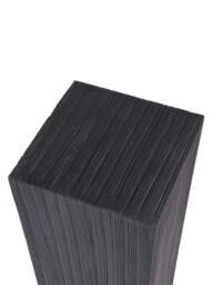 Libra Interiors Sienna Wooden Plinth Nested Set Of Two in black - thumbnail 2