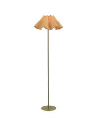Heal's Raffia Floor Lamp Green in Natural/Green, Wood/Metal - thumbnail 3