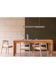 Heal's Onda Led Long Pendant in Steel, Satin - thumbnail 2