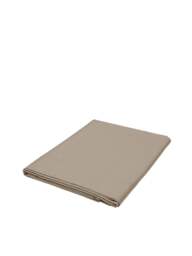 Bedeck of Belfast Fine Linens 400 Thread Count Sateen Plain Dye Cover Set Brown in Truffle, Cotton, Size Superking - thumbnail 3