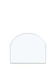 Heal's Fine Edge Mirror Over Mantle in Black