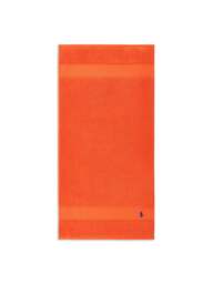 Ralph Lauren Home Polo Player Hand Towel Orange in Sailing Orange, Cotton - thumbnail 1
