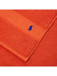 Ralph Lauren Home Polo Player Hand Towel Orange in Sailing Orange, Cotton - thumbnail 3
