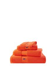 Ralph Lauren Home Polo Player Hand Towel Orange in Sailing Orange, Cotton - thumbnail 2