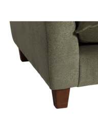Barker and Stonehouse Orion Fabric Grand Sofa in Green, Size 4 Seater - thumbnail 4