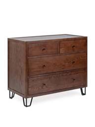 Heal's Brunel Low Chest Dark Wood in Brown, Size 89x45x62 - thumbnail 4