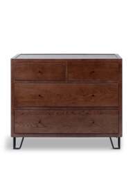 Heal's Brunel Low Chest Dark Wood in Brown, Size 89x45x62 - thumbnail 1