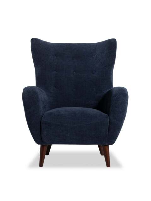 Barker and Stonehouse Lucian Fabric Armchair in Blue - image 1