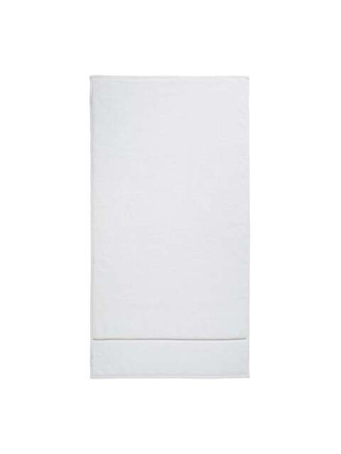 TURNER BIANCA Bianca Zero Twist Satin Stitch Bath Towel in White, Cotton/Satin - image 1