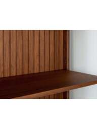 Heal's Riga Display Cabinet in Walnut - thumbnail 4