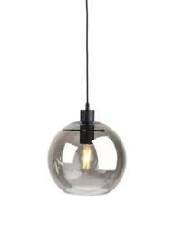 Heal's Kyoto Pendant in Black, Glass, Size Round