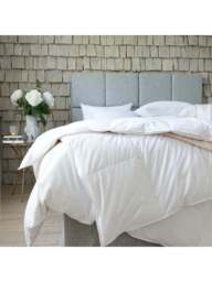 The Fine Bedding Company Goose Feather And Down Duvet 10.5 Tog in White, Wood/Metal, Size King - thumbnail 3