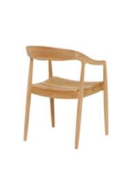 Barker and Stonehouse Semeru Teak Dining Chair With Arms in Wood - thumbnail 4