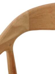 Barker and Stonehouse Semeru Teak Dining Chair With Arms in Wood - thumbnail 3
