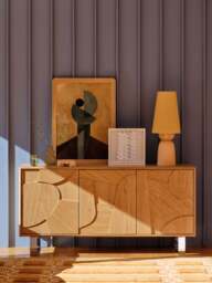 Heal's Margot Sideboard in Brown, Wood/Metal - thumbnail 2