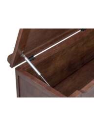 Heal's Brunel Blanket Box Dark Wood in Brown, Size 128x39x51 - thumbnail 5