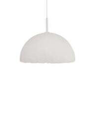 Heal's Pietra Papier Mache Pendant 50Cm in White, Size L - thumbnail 1