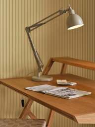 Heal's Spencer Metal Desk Lamp Putty in Natural - thumbnail 2