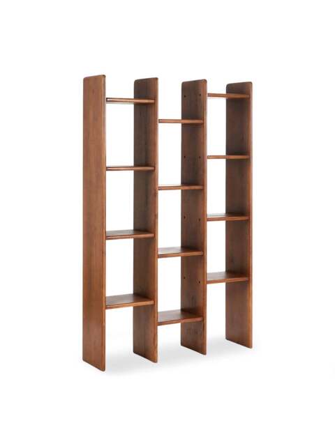 Barker and Stonehouse Zerina Walnut Wood Bookshelf in Brown - image 1