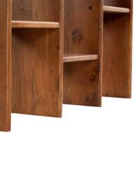 Barker and Stonehouse Zerina Walnut Wood Bookshelf in Brown - thumbnail 4