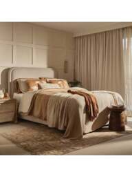 Barker and Stonehouse Tilbury Ottoman Bed Frame in Neutral - thumbnail 2
