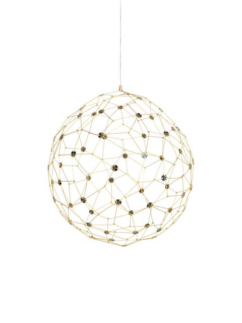 Heal's Supernova Led Round Pendant in Gold