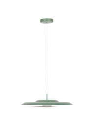 Heal's Diner Led Metal Pendant Large in Sage - thumbnail 1