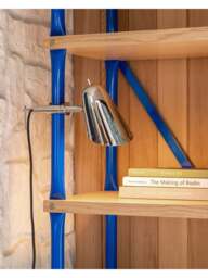 Heal's Helsinki Clamp Wall/ Table Lamp Chrome in Silver - thumbnail 2