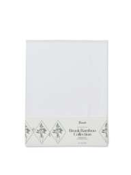 Fenwick at Home Brook Fitted Sheet Double in White, Linen, Size King