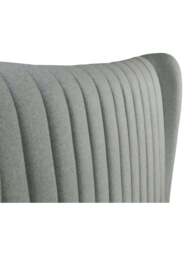 Barker and Stonehouse Horton Fabric King Ottoman Bed Frame in Grey, Polyester/Viscose - thumbnail 3