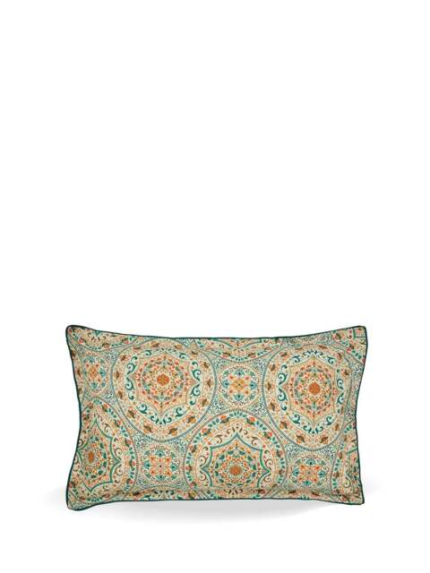 Bedeck of Belfast Addison Cover Set in Gold/Teal, Cotton, Size King - image 1
