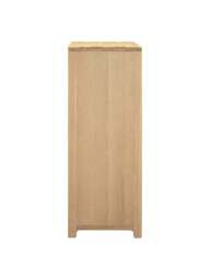 Barker and Stonehouse Hadrian Oak 5 Drawer Tallboy in Neutral - thumbnail 3